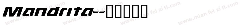 Mandrita字体转换