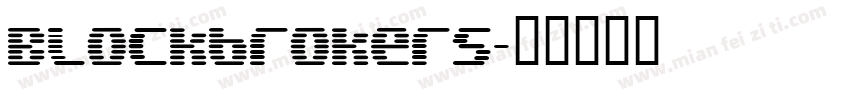 Blockbrokers字体转换