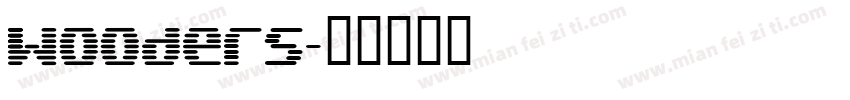Wooders字体转换