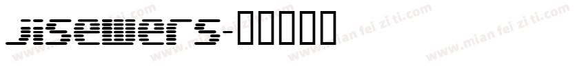jisewers字体转换