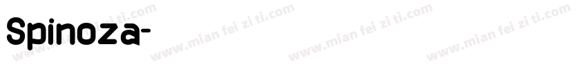 Spinoza字体转换