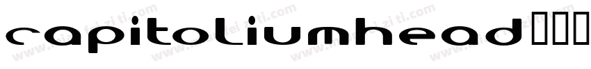 CapitoliumHead字体转换