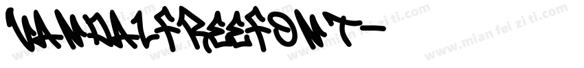 VANDALFreeFont字体转换