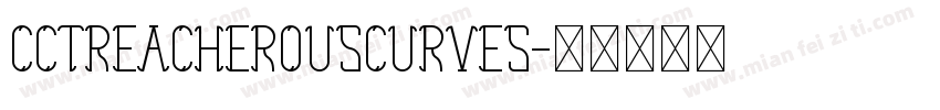 CCTreacherousCurves字体转换
