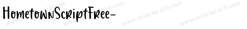 HometownScriptFree字体转换
