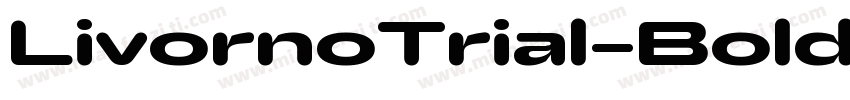 LivornoTrial-Bold字体转换