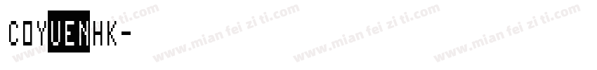 COYuenHK字体转换