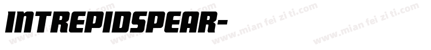 IntrepidSpear字体转换