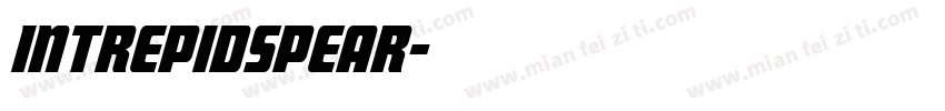 IntrepidSpear字体转换