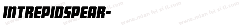 IntrepidSpear字体转换