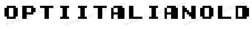 OPTIItalianOldstyle字体转换