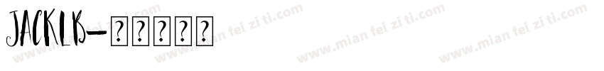 JACKLB字体转换