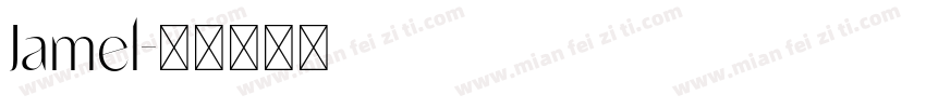Jamel字体转换