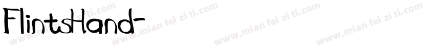 FlintsHand字体转换