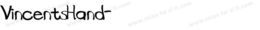 VincentsHand字体转换