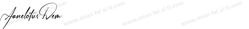 JanelotusDem字体转换