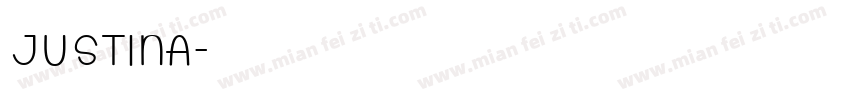 Justina字体转换