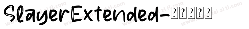 SlayerExtended字体转换