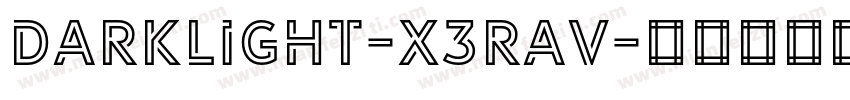 Darklight-x3RaV字体转换