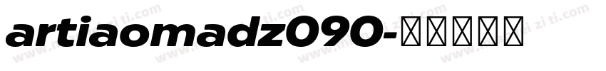 artiaomadz090字体转换
