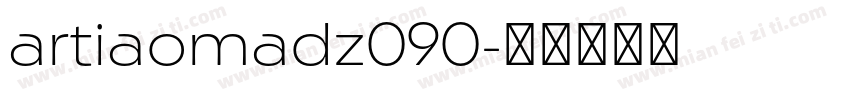 artiaomadz090字体转换