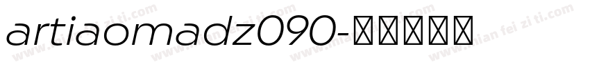 artiaomadz090字体转换