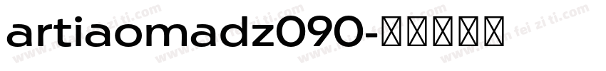 artiaomadz090字体转换