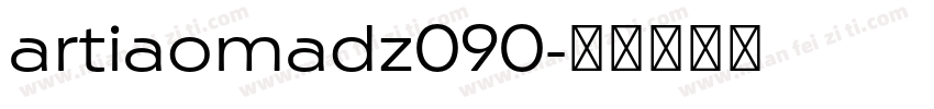 artiaomadz090字体转换