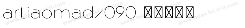 artiaomadz090字体转换