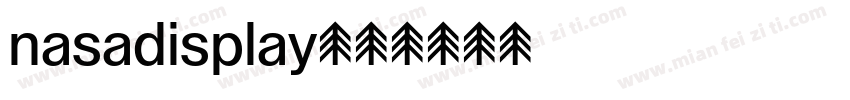 nasadisplay字体转换