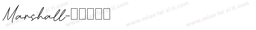 Marshall字体转换