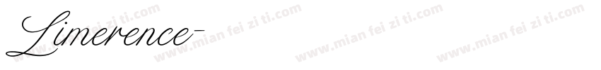 Limerence字体转换