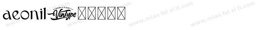 aeonil字体转换
