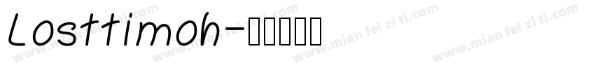 Losttimoh字体转换