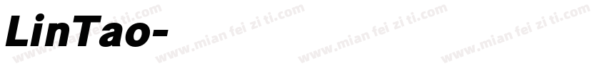 LinTao字体转换