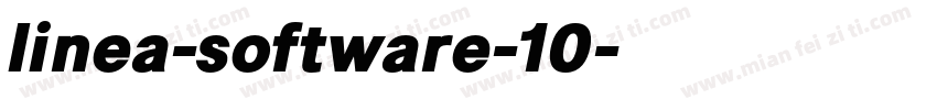 linea-software-10字体转换