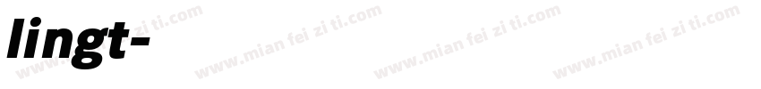 lingt字体转换