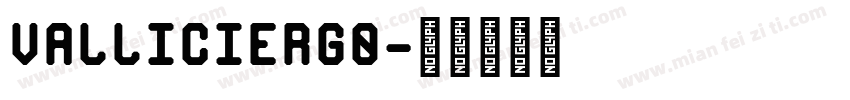 Valliciergo字体转换