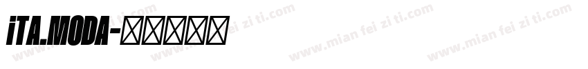 iTA.MODA字体转换