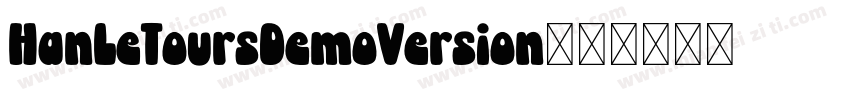 HanLeToursDemoVersion字体转换