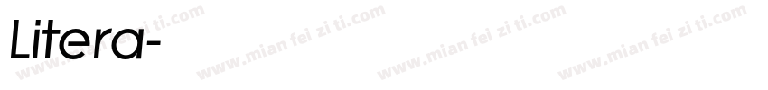 Litera字体转换