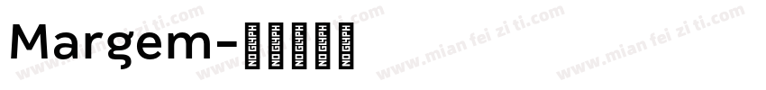 Margem字体转换