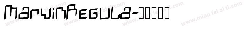 MarvinRegula字体转换