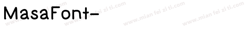 MasaFont字体转换