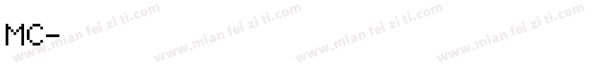 MC字体字体转换