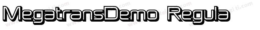 MegatransDemo-Regula字体转换