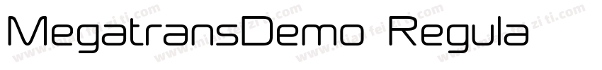 MegatransDemo-Regula字体转换
