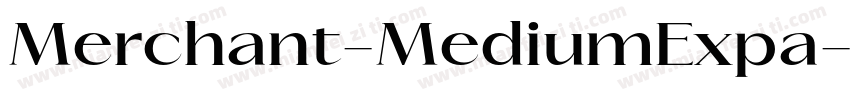 Merchant-MediumExpa字体转换