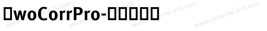 ZwoCorrPro字体转换