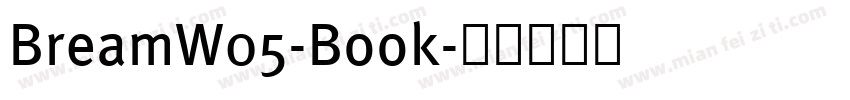 BreamW05-Book字体转换